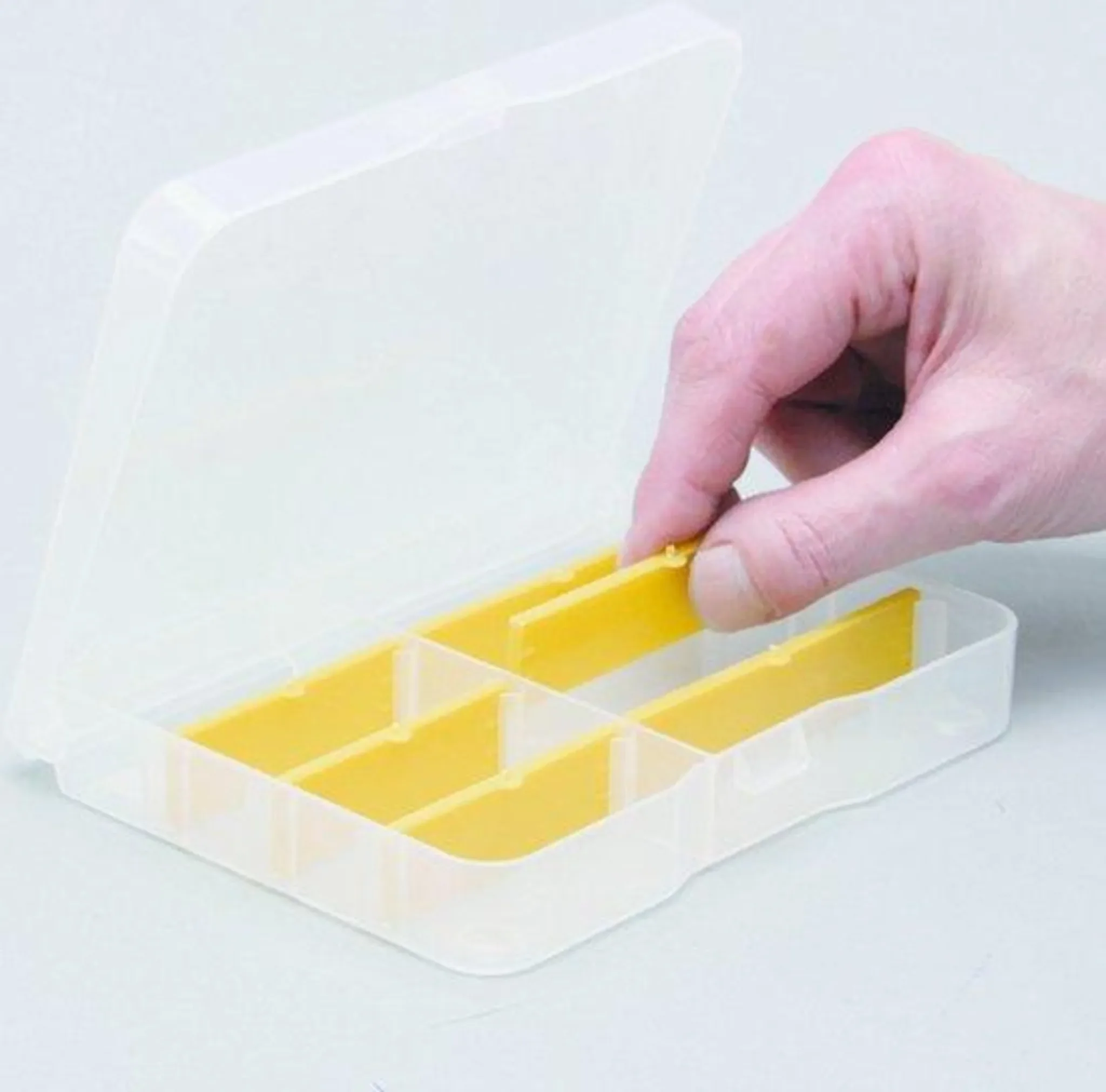 Allit Sortimentskasten EuroPlus Basic 29/3-12 – 12 Fächer, 290 × 185 × 46 mm, transparent